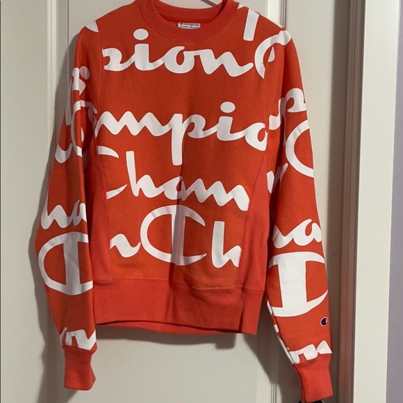 Men’s xs orange champion sweater - Picture 1 of 1